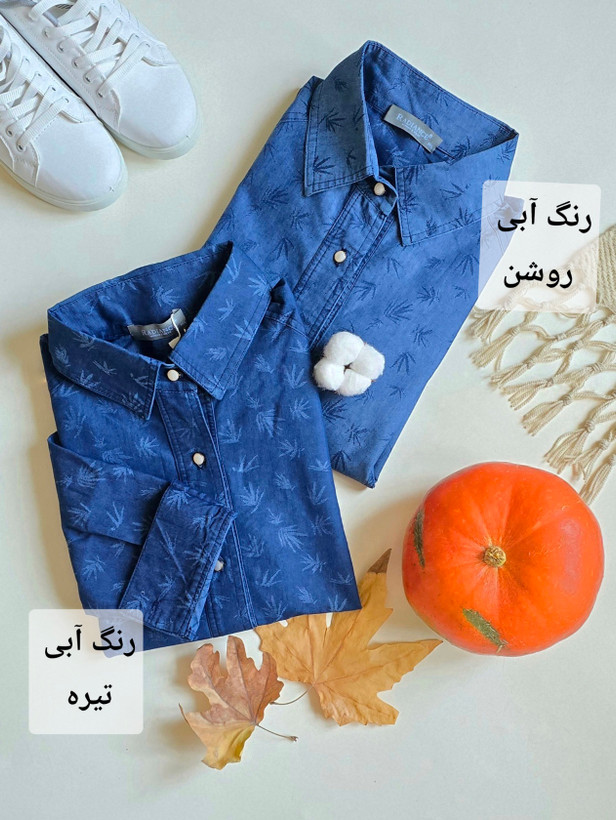 شومیز جین کاغذی ، طرحدار