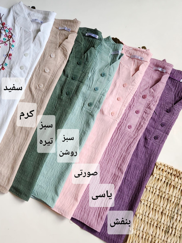 شومیز گلدوزی شانتون